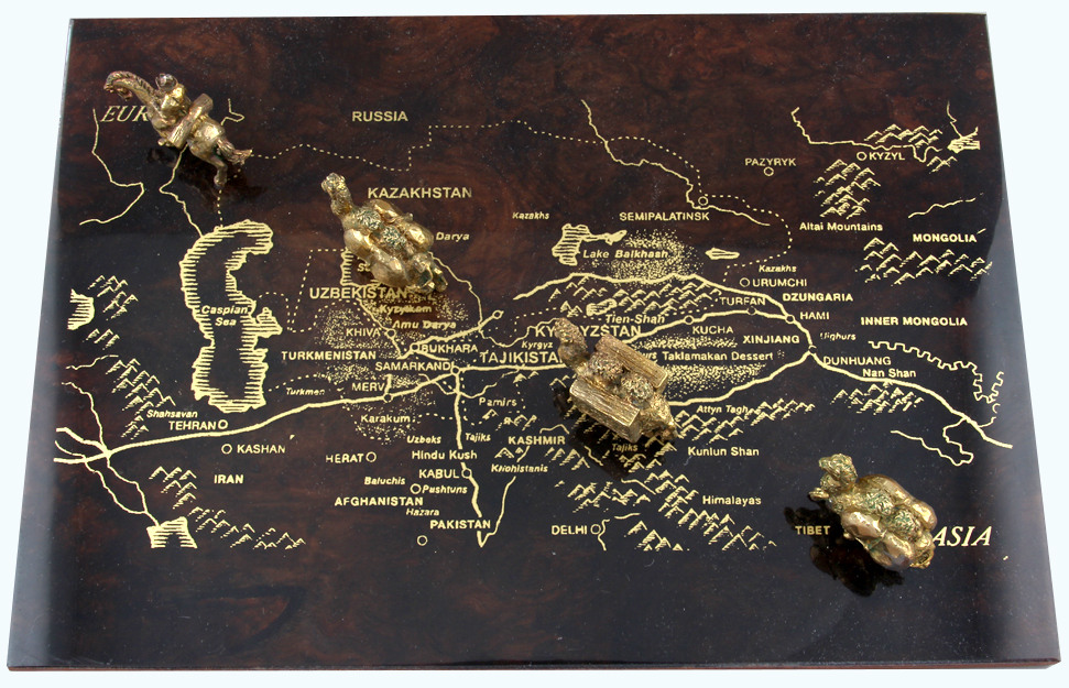 실크로드 조형물