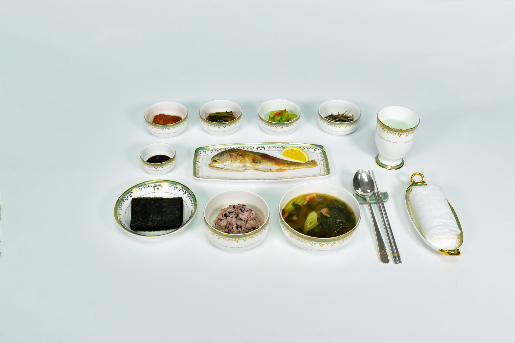 노무현 대통령 조찬메뉴