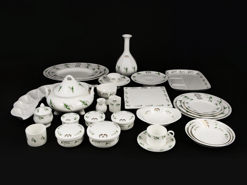 박정희 대통령 식기세트